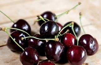 Afbeelding Kers "Bigarreau Burlat" - Prunus avium 'Bigarreau Burlat'